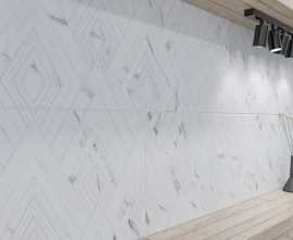 Плитка для ванной Azori Carrara