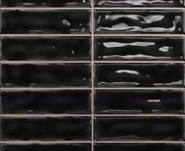 Плитка настенная Dar Ceramics Noa-Sticks Sticks Black 20x20