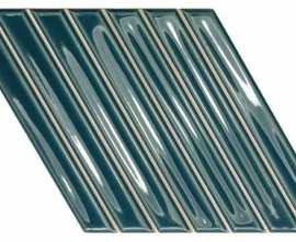 Плитка настенная Wow Spike Bars A Peacock Blue 15x25.9