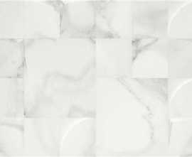 Плитка настенная Alaplana Allison P.B. Blanco Mosaik Brillo