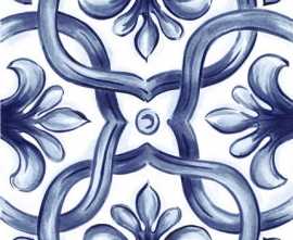 Керамогранит Ragno Amuri Decoro Maiolica Tappeto 2 Glossy 20х20 RT