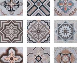 Керамогранит DeShun Ceramics Art Decor Mix DC36 20x20