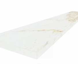 Керамогранит Ступень Coliseumgres Canova White Scalino 60 Angolare Sx 33x60