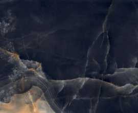 Керамогранит Laparet Interstellar Black Чёрный 80х160 полированный