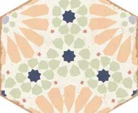 Керамогранит Ennface Kaleidoscope Green Matt 22x25