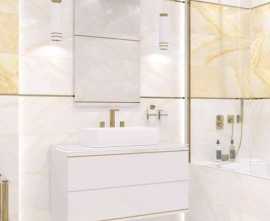 Плитка для ванной Alma Ceramica Magic