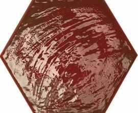 Керамогранит Prissmacer Rain Bordeaux Hex 19.8x22.8