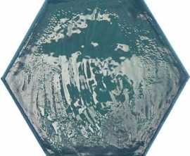 Керамогранит Prissmacer Rain Aquamarine Hex 19.8x22.8