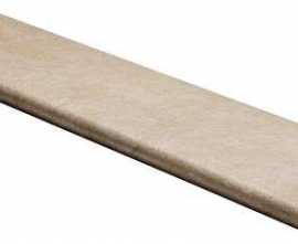 Ступень Seranit Riverstone Фронтальная Клеенная Ivory Matt