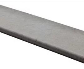 Ступень Seranit Riverstone Фронтальная Клеенная Grey Matt