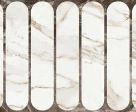 Плитка настенная Gracia ceramica Капелла Белый Низ 03 25x40
