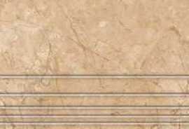 Ступень ProGRES Ceramica Коста Брава Коричневый темный глазурованный