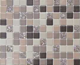 Мозаика Mosavit Mezclas Urban Coffee + Drops Beige 15% 31.6x31.6