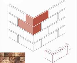 Искусственный камень White Hills 406-45 Йоркшир угол 12x26x12