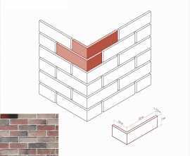 Искусственный камень White Hills 378-95 Сити брик Design угол 10x22x7