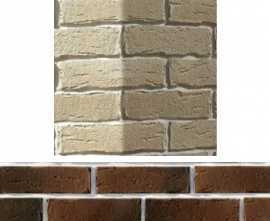 Искусственный камень White Hills 379-45 Сити брик угол 10x22x7