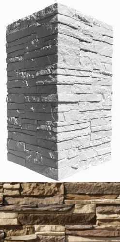 Искусственный камень White Hills 271-25 Норд Ридж угол 7x26,5x10 (6x16,5;x10)