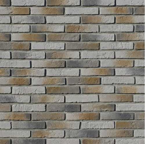Искусственный камень White Hills 370-80 Бергамо брик 22,5x4,9