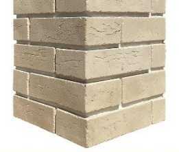 Искусственный камень White Hills 361-15 Терамо брик II угол 10x22,5x6,5