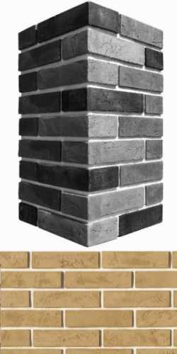 Искусственный камень White Hills 352-15 Терамо брик угол 9x20,5x5.5