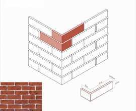 Искусственный камень White Hills 302-65 Лондон брик Design угол 9х22x6.5
