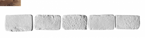 Leonardo Stone Декоративный кирпич Тычок Орлеан 444 12-14x7-8x1,7