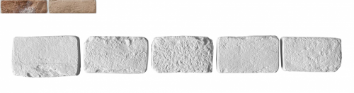 Leonardo Stone Декоративный кирпич Тычок Орлеан 333 12-14x7-8x1,7