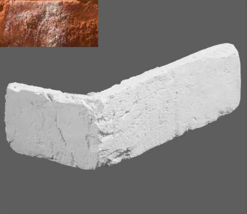 Искусственный камень Leonardo Stone Угловой элемент Мадрид 490 24,5/11x8x1,9