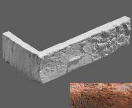 Искусственный камень Leonardo Stone Угловой элемент Прованс 480 23,5/11x6,5x1,6