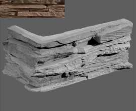 Искусственный камень Leonardo Stone Угловой элемент Перуджа 510 20/10x10x3,5
