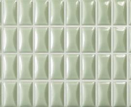 Плитка настенная Wow 3D Bars Bevel Jade Gloss 12.5x25