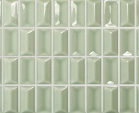 Плитка настенная Wow 3D Bars Diamond Jade Gloss 12.5x25