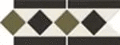 Декор керамогранит Metlah.Store Border Бордюр №1 на сетке прямой 305x130
