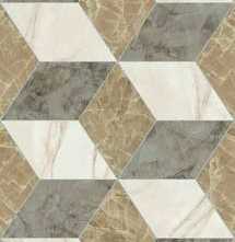 Керамогранит Versace Tarsia Cubical Avorio Deco Lux 3D Rett. 60x120