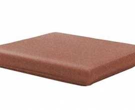 Керамогранит Ступень Canada Gres Natura 018 Red флорентийская угловая 33x33