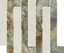 Мозаика Vives Tandem Mosaico Trellick Tassili Blanco 30x24.2