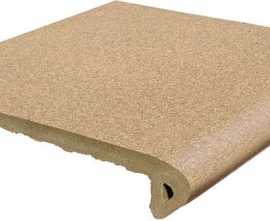 Керамогранит Ступень Exagres Montana Peldano Natural Фронтальная 33x33х4