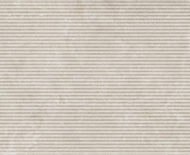 Керамогранит Ragno Realstone Travertino Struttura 3D Canneto Cross Bianco Rett 60х120