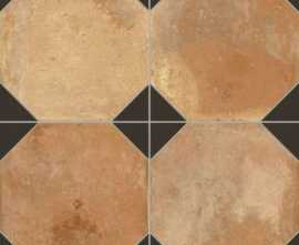 Керамогранит Peronda Fs Nonna Black Decor LT 45.2x45.2x0.95