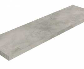 Керамогранит Ступень Coliseumgres Monza Grey Scalino Angolare Sx 33x120