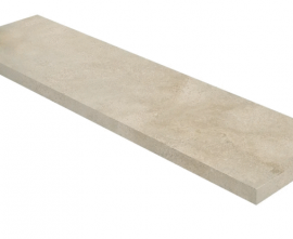 Керамогранит Ступень Coliseumgres Monza Creamscalino Angolare Dx 33x120