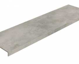 Керамогранит Ступень Coliseumgres Monza Grey Scalino Frontale 33x120