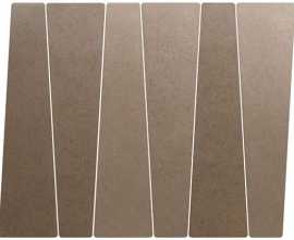 Керамогранит Equipe Bamboo Chocolate Mate 5.6х22.4