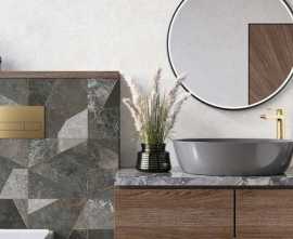 Плитка для ванной Alma Ceramica Land