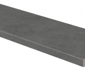 Керамогранит Ступень Exagres Essenza Фронтальная С-3 Grafite Rect 33x120