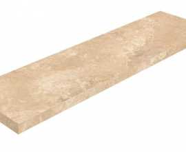 Керамогранит Ступень Coliseumgres Aurelia Beige Scalino 33x120 Angolare Sx