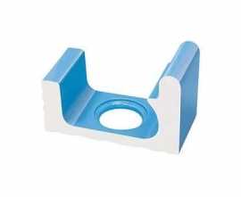 Декор напольный Serapool Olympic Series 1/2 часть водоотводного канала со сливом Light Blue