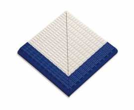 Декор напольный Serapool Olympic Series Petit Carre Наружный угол плитки с буртиком Cobalt-Unglazed