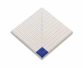 Декор напольный Serapool Olympic Series Petit Carre Внутренний угол плитки с буртиком Cobalt-Unglazed
