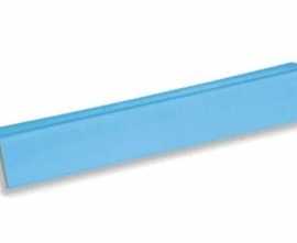 Бордюр настенный Serapool Olympic Series Внешний угловой элемент 90° Light Blue